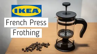 IKEA Upphetta French Press Review (For Latte Art)