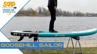 Goosehill Sailor // Popular Beginner Stand Up Paddle Board  // SUP Board Review