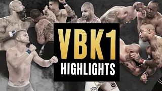 Valor Bare Knuckle Fight Night Highlights (VBK1)