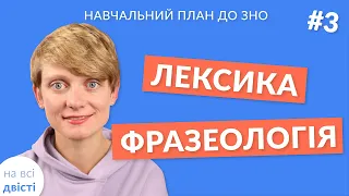 Вступ до теми: Лексика. Фразеологія 🌟 Новий навчальний план від "на всі двісті"