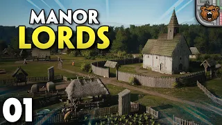 Vem fazer uma nova vila contra Barões Inimigos! | Manor Lords #01 | Gameplay 4K PT-BR