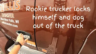 Rookie gets locked out of his truck | Millis Transfer