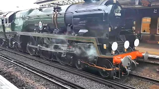 35028 Clan Line on 10th February 2018's The King Alfred