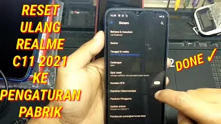 Cara reset Realme c11 2021 ke pengaturan pabrik