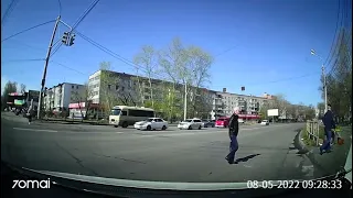 Образец качества видео съёмки в дневное время видеорегистратор 70 mai dash cam 1s midrive d06