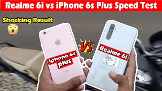 Realme 6i Vs Iphone 6s Plus Speed Test | Realme 6i vs iphone 6s plus | iphone 6s plus vs realme 6i