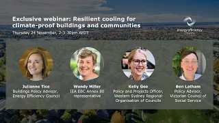 Exclusive webinar: Resilient cooling for climate-proof buildings and communities