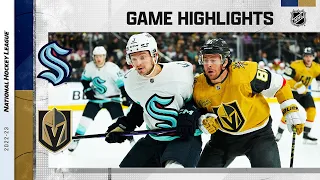 Kraken @ Golden Knights 4/11 | NHL Highlights 2023