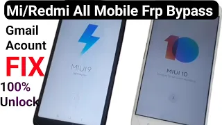 Mi Redmi All Mobile Gmail account Remove Bypass Frp FIX 100% unlock NEW METHOD 2023 Hindi