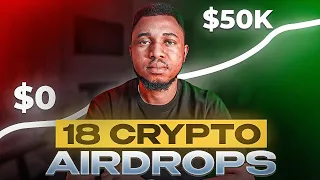 Time-Sensitive Airdrops - 18 AIRDROPS That Will Give You $50,000 in 2024