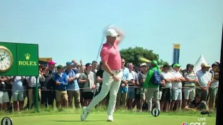 Rory throws his club after bad shot at The Open