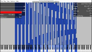 88 Metronomes playing at the same time (Black MIDI)