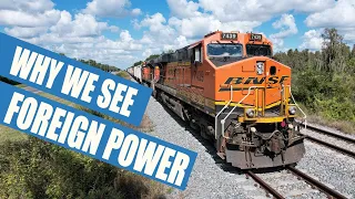 Why We See Foreign Locomotives