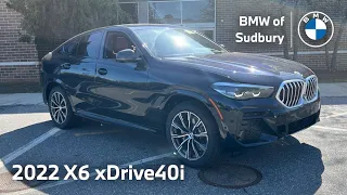 2022 BMW X6 xDrive40i M Sport | Video Walkaround