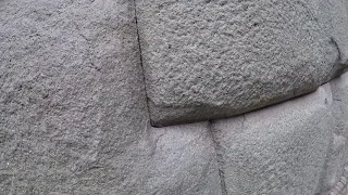Impossible pre Inca stone masonry Cuzco, Peru