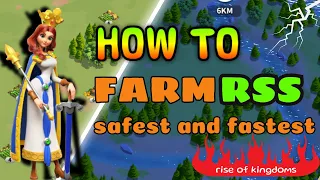 ROKBOT | How to Farm RSS - Rise of Kingdoms | ROKBOT INFINITY