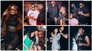 Ini Edo's birthday:2Face,IK  Ogbonna,Alex Ekubo,Annie Idibia ,Kcee,Toyin Abraham,Toke ,etc present