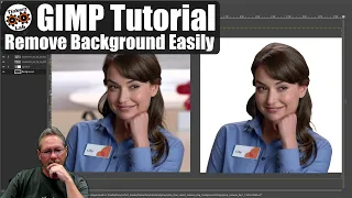 Remove Backgrounds Easily - GIMP Selection Tools & Alpha Channels Tutorial