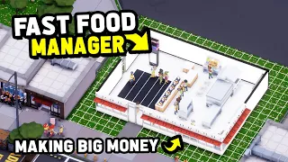 Building My Own FAST FOOD Restaurant Company in Mega Fast Food