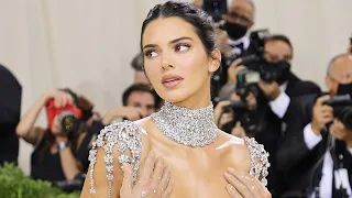 Kendall Jenner Sparkles on the Met Gala Carpet