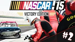 Косяки на пит-стопе - NASCAR'15 Victory Edition