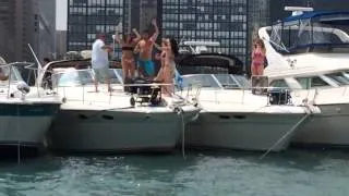 Chicago boat party 2014. With friends