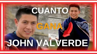 🟩🤑 Cuanto GANA JOHN VALVERDE al Mes 🤑 Cuanto se Gana en Youtube