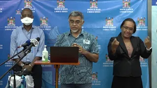 Fijian PS for Health holds a press conference on COVID19 - 25 April, 2021