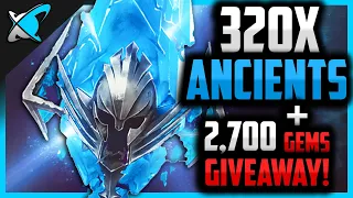 320X ANCIENT SHARDS + 2,700 Gems Giveaway !! | 2x Ancient Event ! | RAID: Shadow Legends