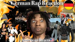 American Reacts To German Drill Rap! Ft. LUCIANO,  BIA, HOODBLAQ #5 and #6