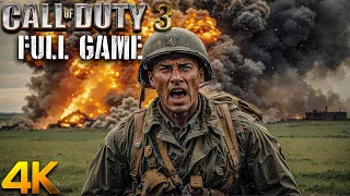 Call of Duty 3｜Full Game Playthrough｜True 4K|60