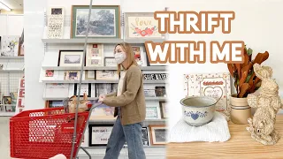 THRIFT WITH ME | Spring Decor, Postpartum Wardrobe, & Kids Clothes