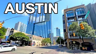 Walking in AUSTIN, TEXAS 🇺🇸 The real streets of Downtown Austin