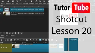 Shotcut Tutorial - Lesson 20 - Cut, Copy and Paste Video Clips