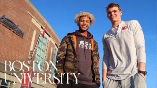 73 Questions With Boston University Students | BU Basketball Players