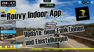 Update: Rouvy App: Vorstellung der neuen Funktionen.