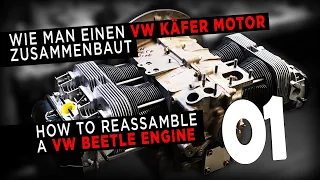 Reassemble a VW Beetle engine - Einen VW Käfer Motor zusammenbauen - Teil 1 // This ist Part 1