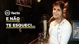 Cristiano Araújo gravando voz da música 'Maus Bocados' - Vip facts