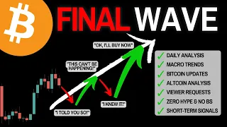 The MASSIVE Crypto Boom Is Now! Bitcoin Elliott Wave Cycle.