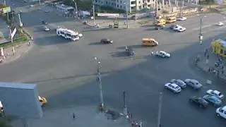 ДТП Комсомольский - Молодогвардейцев Челябинск 17 06 09