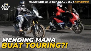 Honda ADV 160 VS Honda CB150X, Pilih Mana Buat Jalan Jauh?