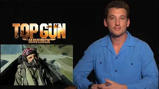 Miles Teller Interview: Tom Cruise Teased Top Gun Maverick Costar on Set Over His Boo-Boo