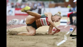 Women's Triple Jump. Kristiina Makela copilation. Lausanne Athletissima. Diamond League. Aug 26,2021