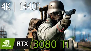 Battlefield V on RTX 3080 Ti | Ultra | 4K 1440P