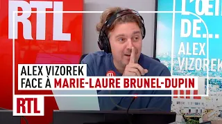 Alex Vizorek face au Lieutenante-Colonelle Marie-Laure Brunel-Dupin