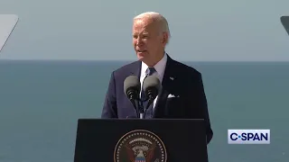 WATCH: President Biden Full Remarks at Pointe du Hoc