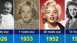 Marylin Monroe - Transformation From 1 to 36 Years Old