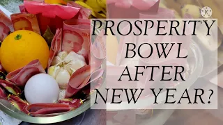 Anong gagawin sa Prosperity Bowl pagkatapos ng New Year?