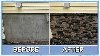 Make Foundation Walls Beautiful Again! 😂✌