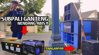 LISTRIK KENA TENDANG SUBPALI GANTENG ‼️ Totalitas Tenaga Ombro AL Sound